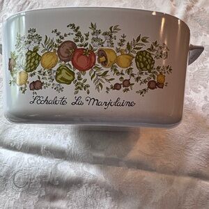 Rare- Vintage Corning ware Spice of Life-3 quart